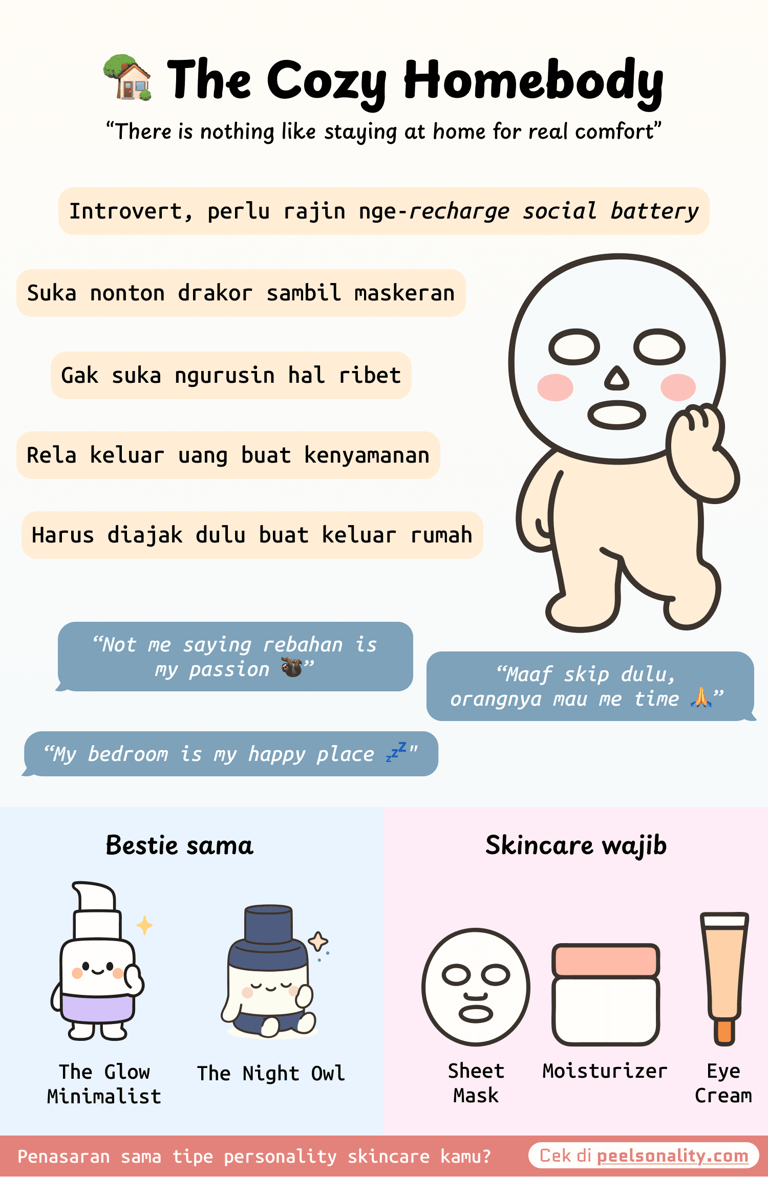 Poster The Cozy Homebody
